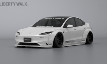 Liberty Walk's Latest Target: Tesla Model 3