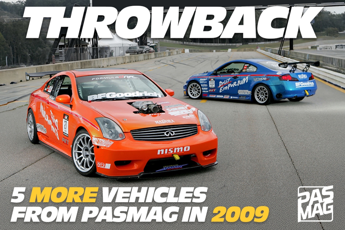 Throwback: 5 MORE Vehicles from PASMAG in 2009