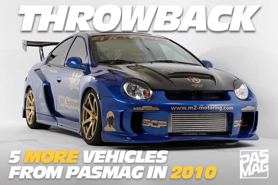 Throwback: 5 MORE Vehicles from PASMAG in 2010