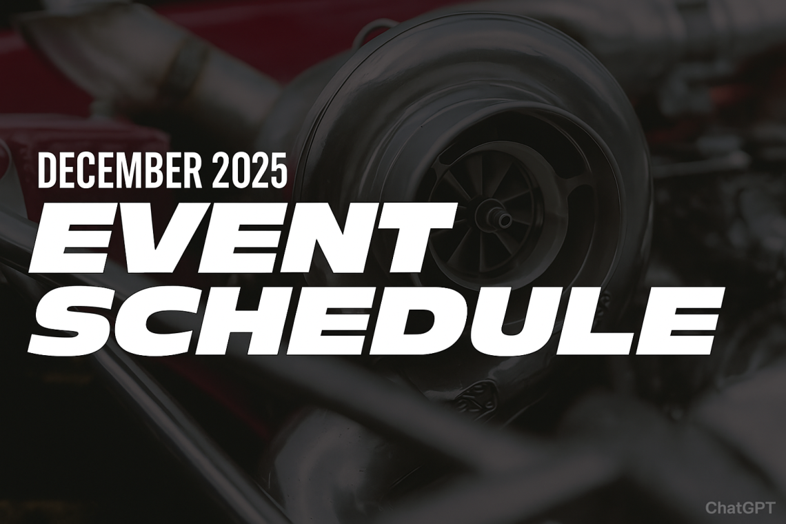 December 2025 Event Calendar