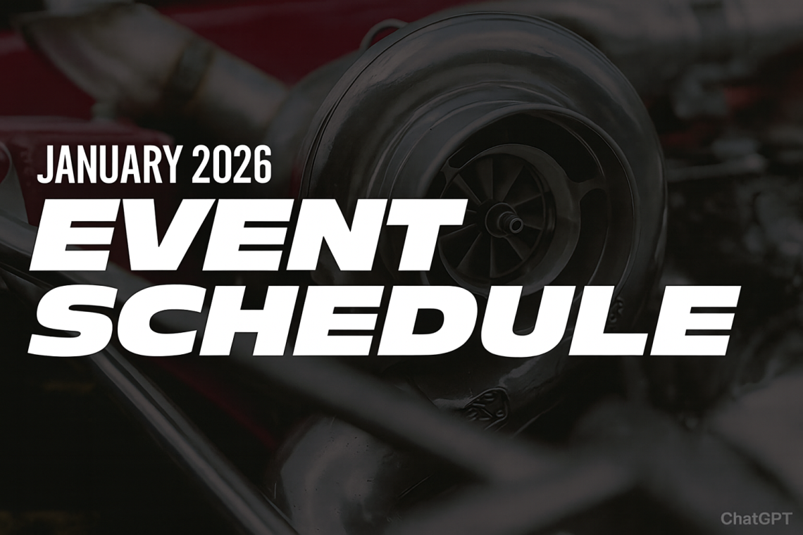 January 2026 Event Calendar