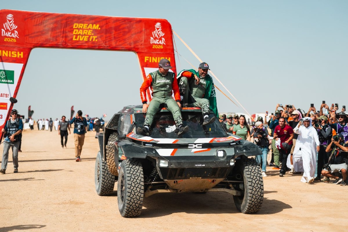 Dacia Wins the 2026 Dakar Rally