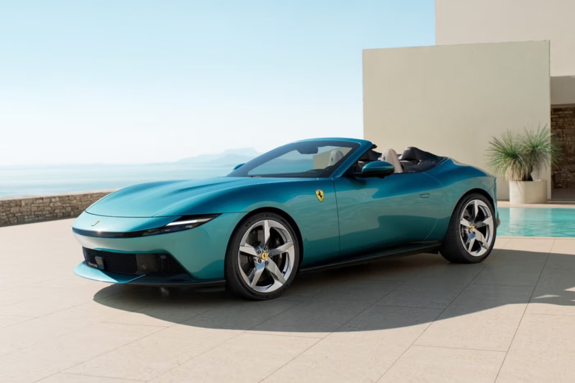 Ferrari Reveals the Amalfi Spider Convertible