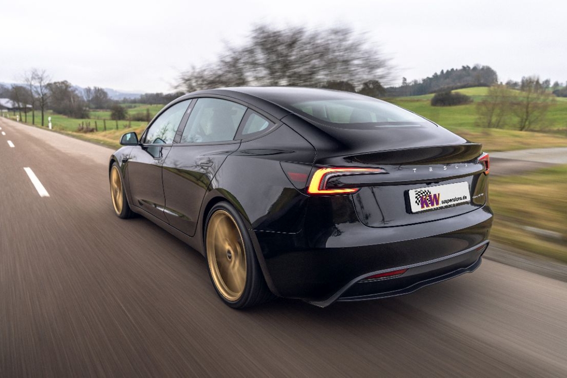 KW Introduces DDC Plug & Play Coilovers for Tesla Model 3 and Model Y Performance