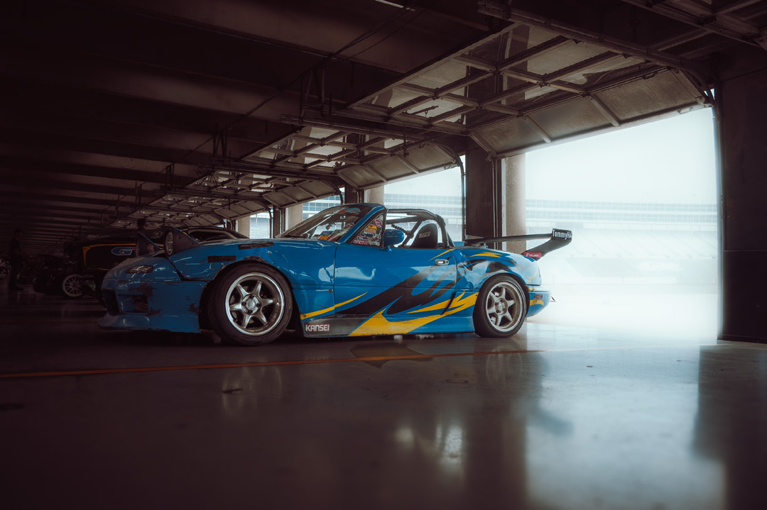 FuelFest Dallas-Fort Worth drifting action at Texas Motor Speedway.
