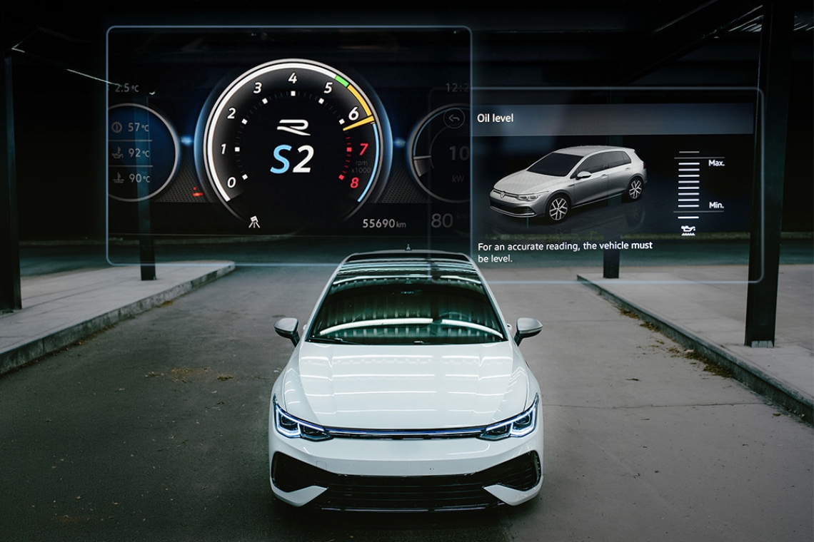 Unitronic Releases Rainbow Shift Light and Digital Oil Level Add-On for MK8 GTI/R and 8Y S3