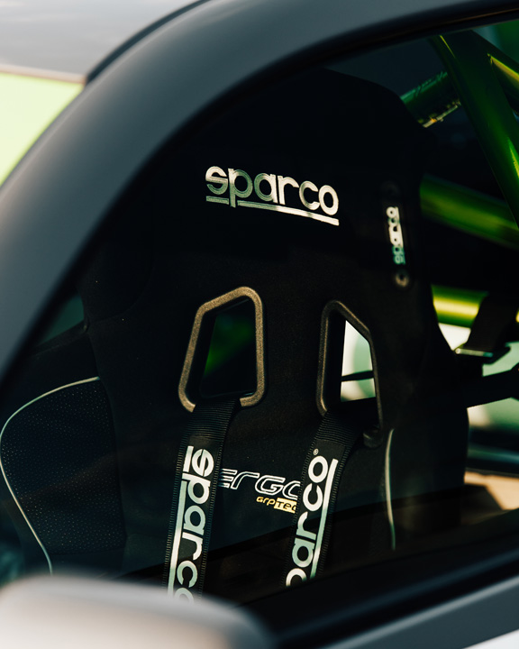 Widebody Volkswagen Golf GTI show build photographed for PASMAG with custom aero, deep wheels, interior details, and JB MAF craftsmanship.