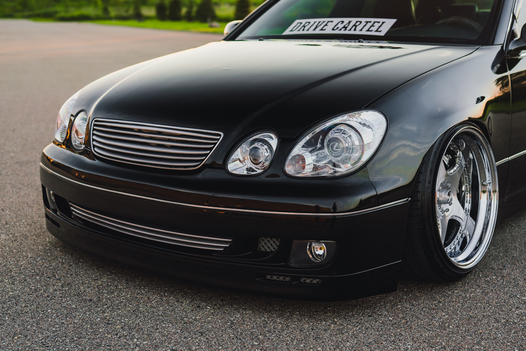Kyle Harty’s modified 1999 Lexus GS 400.
