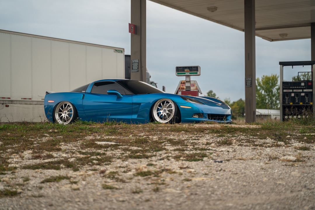 Dane Shuler’s modified 2008 Chevrolet Corvette.