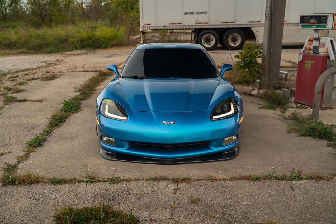 Dane Shuler’s modified 2008 Chevrolet Corvette.