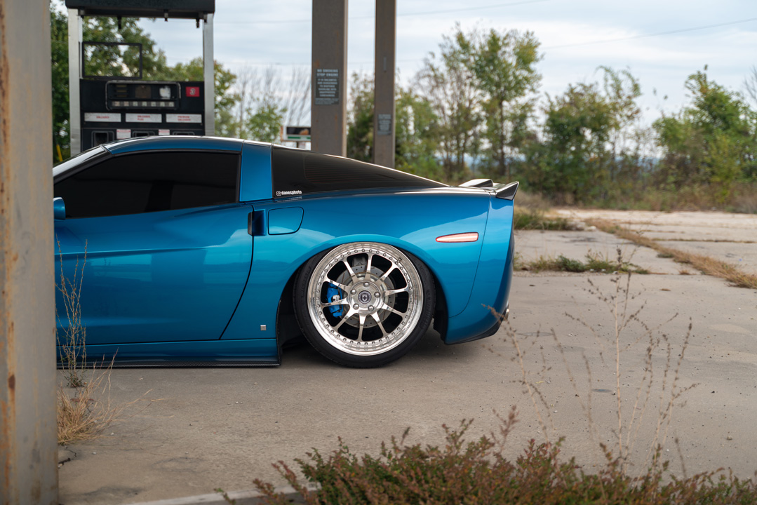Dane Shuler’s modified 2008 Chevrolet Corvette.