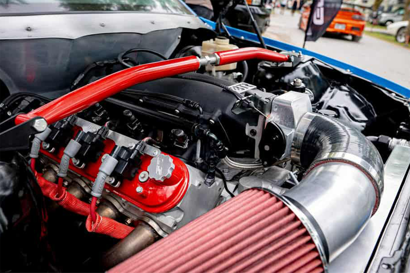 6.8L forged stroker LS3 engine swap in Jonathan St Pierre’s 2005 BMW 330Ci.