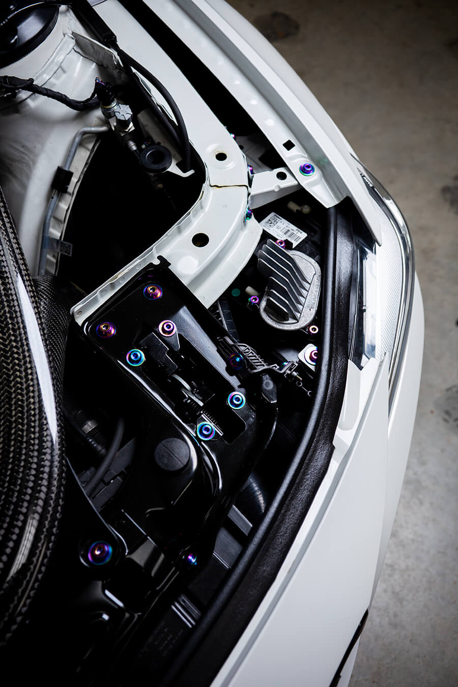 Dress Up Bolts Stage 2 Titanium Hardware Engine Bay Kit for 20142018