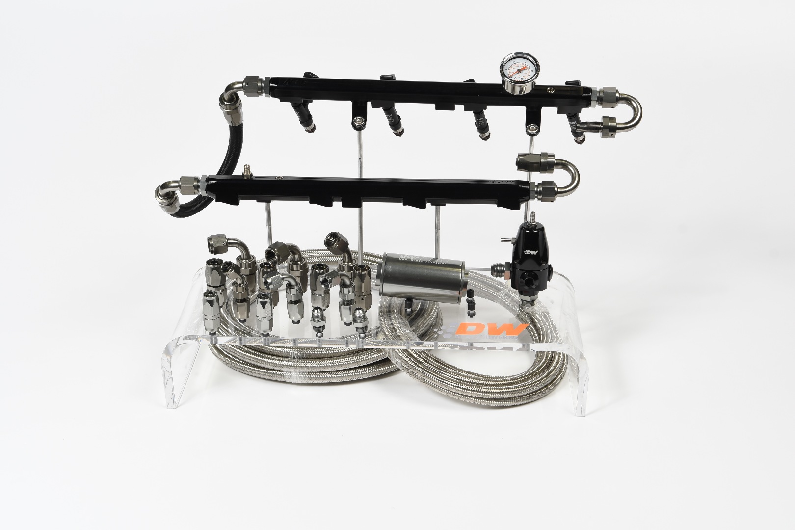 DeatschWerks LS1/LS6 Fuel Rails with Return Plumbing Kit PASMAG is