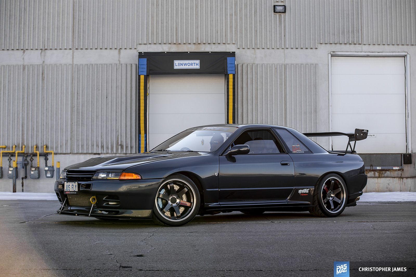 001 Freddy Boafo 1992 Nissan Skyline GTR pasmag