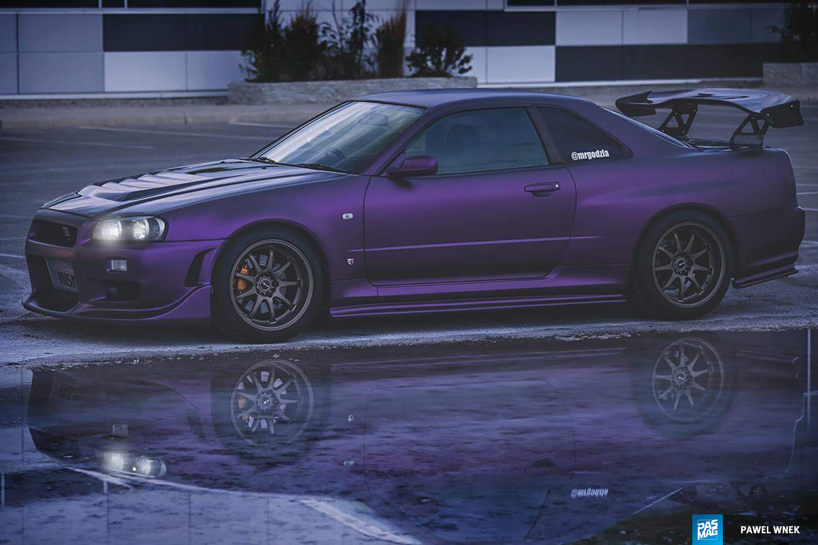 06 Mike Recine 1999 Nissan Skyline GTR pasmag Pawel Wnek