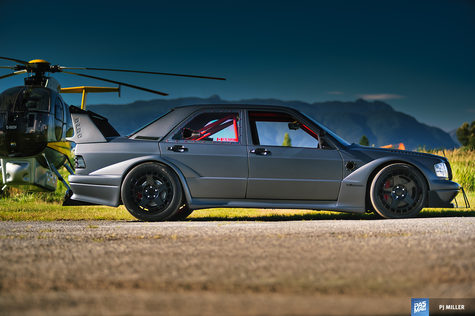 15 Tim Lajambe 1993 Mercedes Benz 190 EVO PASMAG