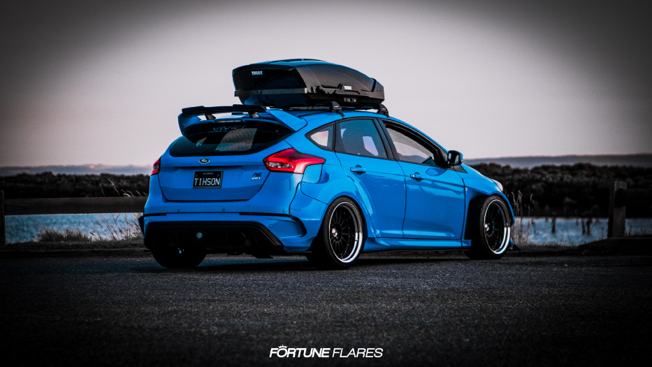 fortune flares wide body kit 2016 Mk3 Ford Focus RS pasmag 03