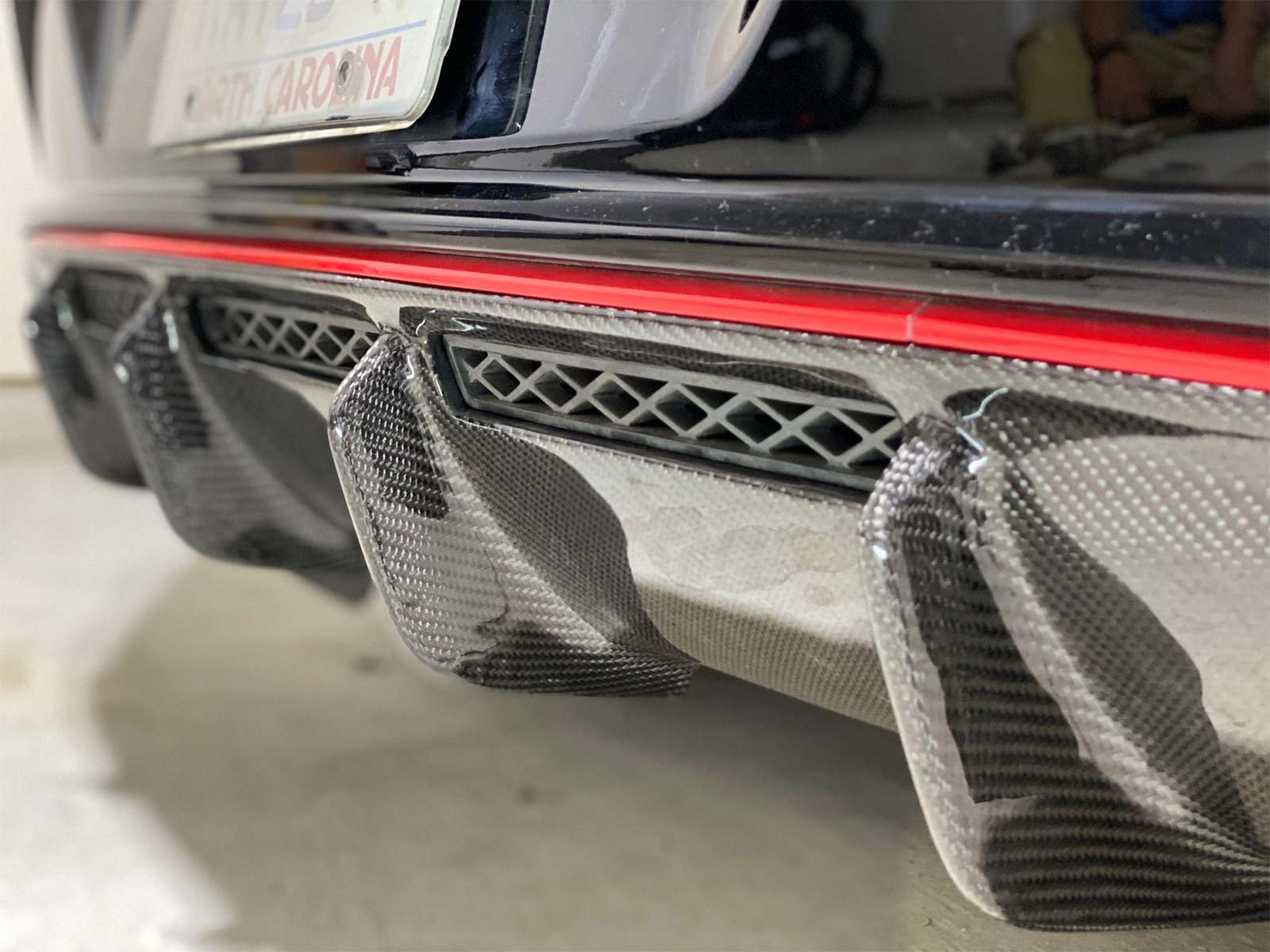 Socal Garage Works Carbon Fiber Oem Replacement Diffuser