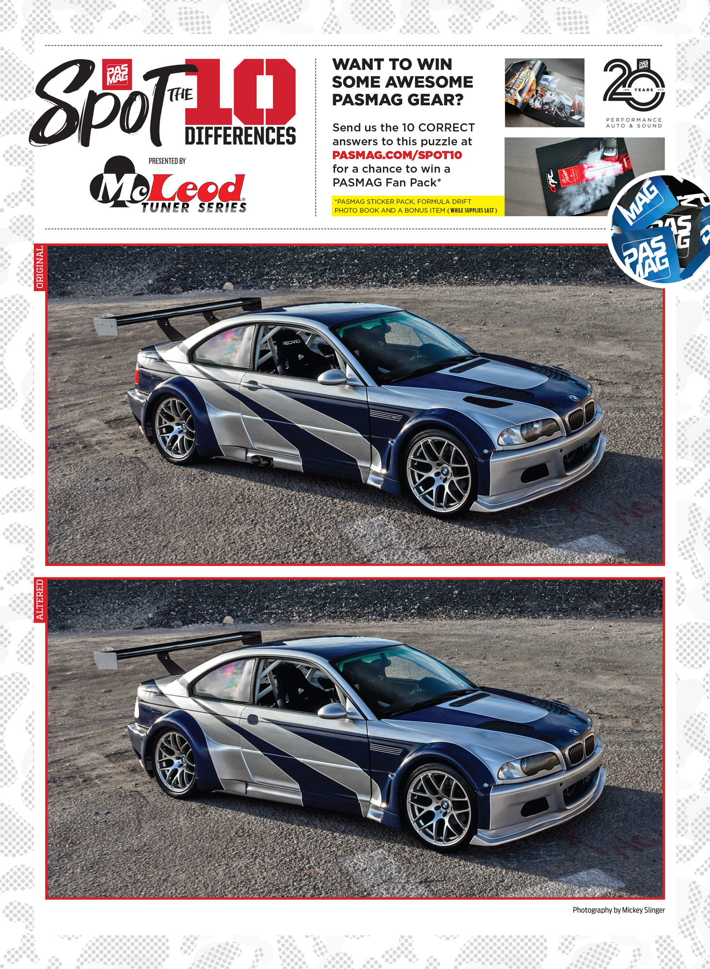 PASMAG Spot the Differences May 5 2020 Andre Klebleyev 2001 BMW M3