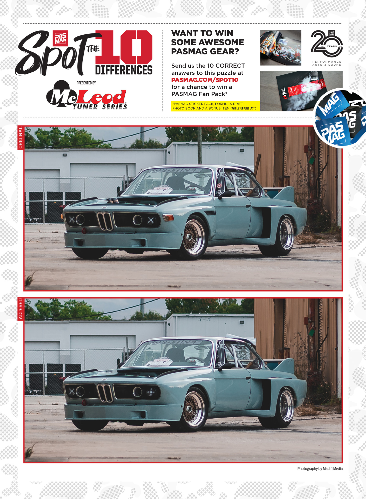 PASMAG Spot the Differences May 6 2020 Willy Izaguirre 1973 BMW CSL pasmag