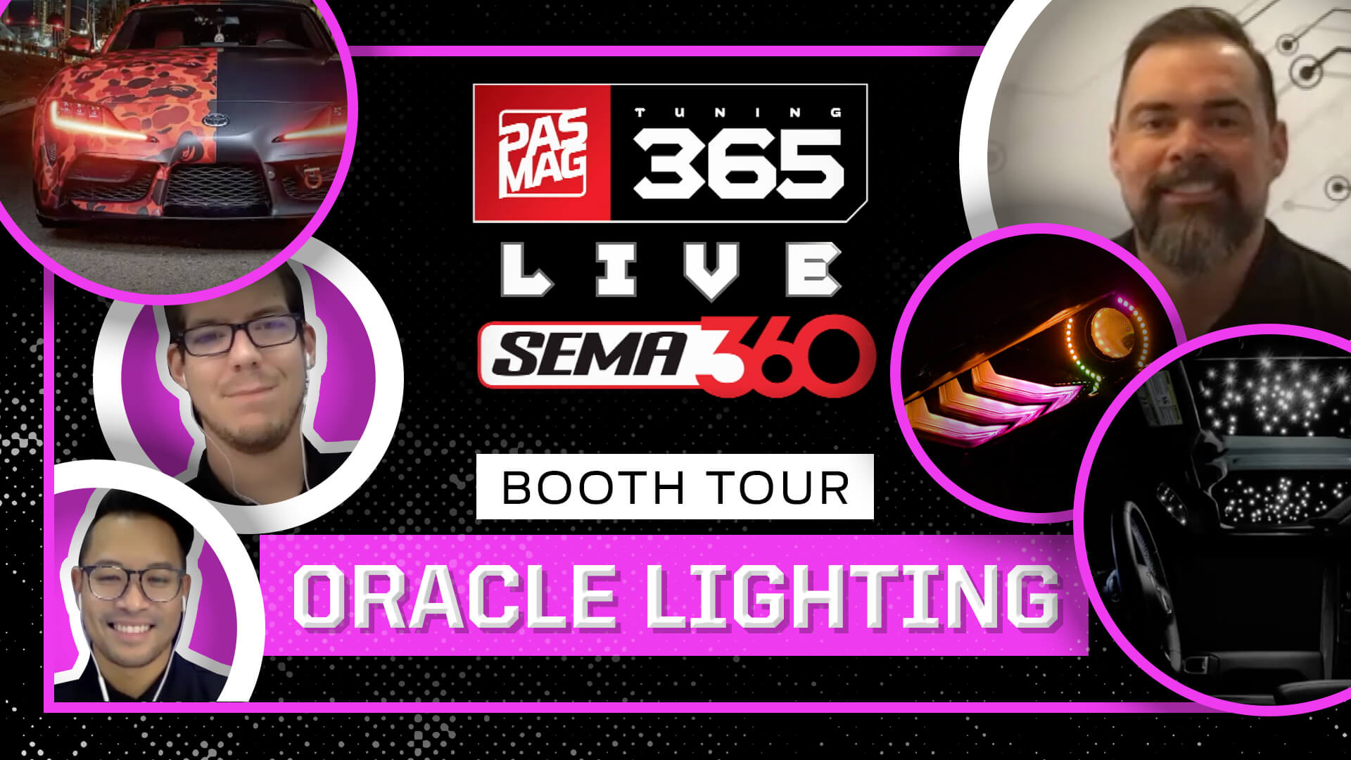 PASMAG Tuning 365: 2020 SEMA360 Booth Tour - Oracle Lighting - PASMAG ...
