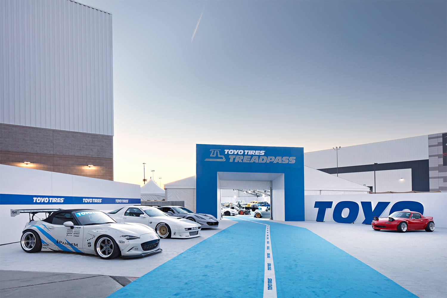 Toyo Tires to Unveil 32 WorldDebut Vehicles at Treadpass and Unique