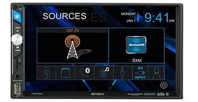 Jensen Mobile 7 inch Media Receiver Bluetooth SiriusXM Ready CR271ML pasmag black friday deals 2022