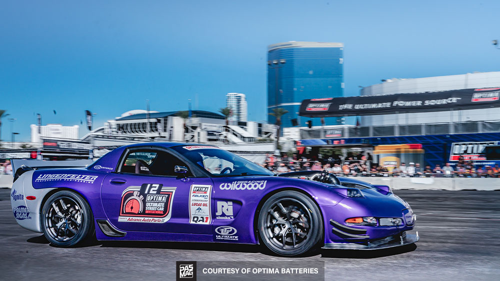 5 Jake Rozelle 2003 Chevrolet Corvette Z06 OPTIMA Batteries PASMAG