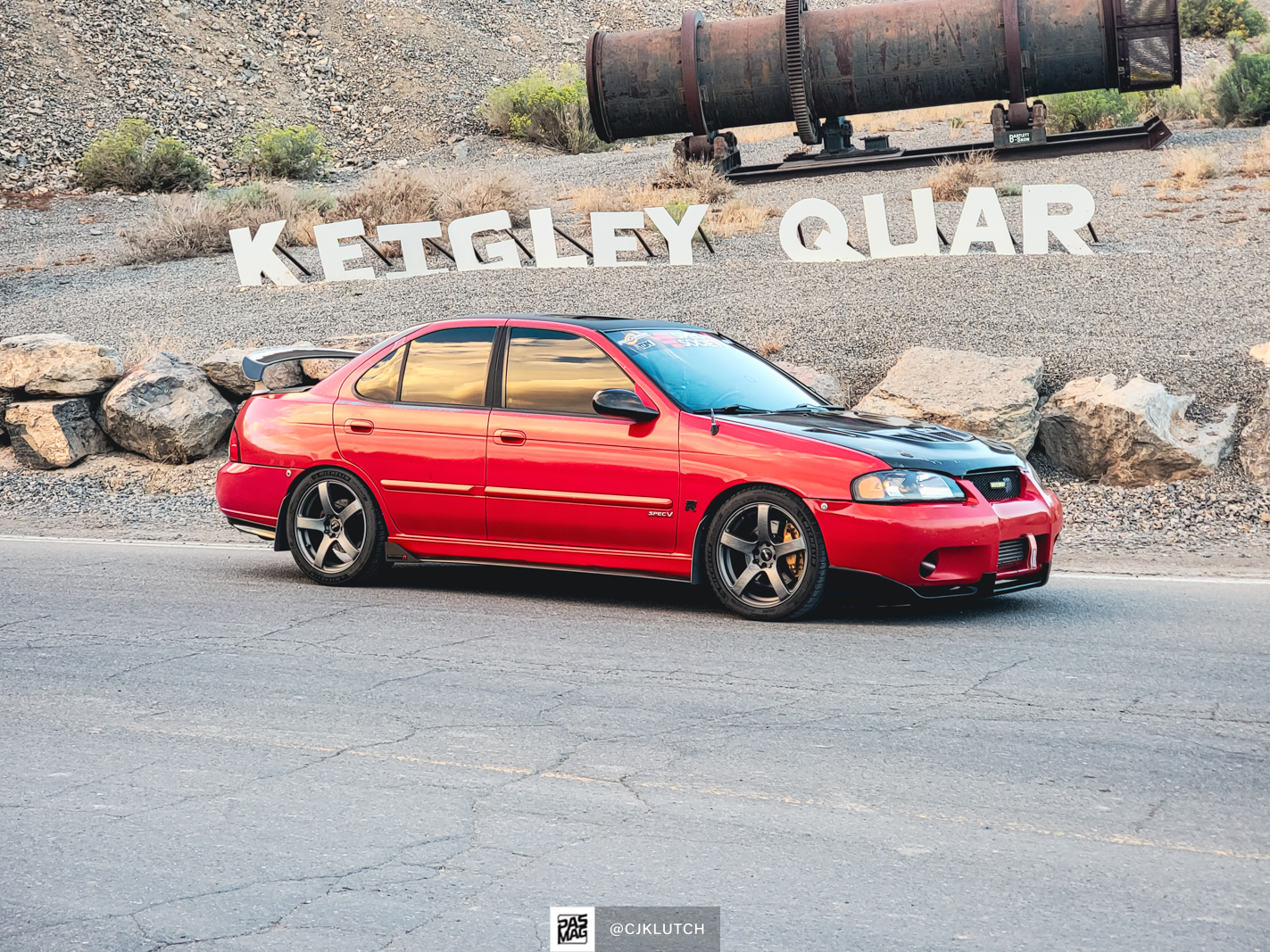 21 Caleb Warren 2002 Nissan Sentra SE R Spec V Honorable Mention PASMAG Tuning 365 Formula DRIFT Salt Lake City 2022 watermarked