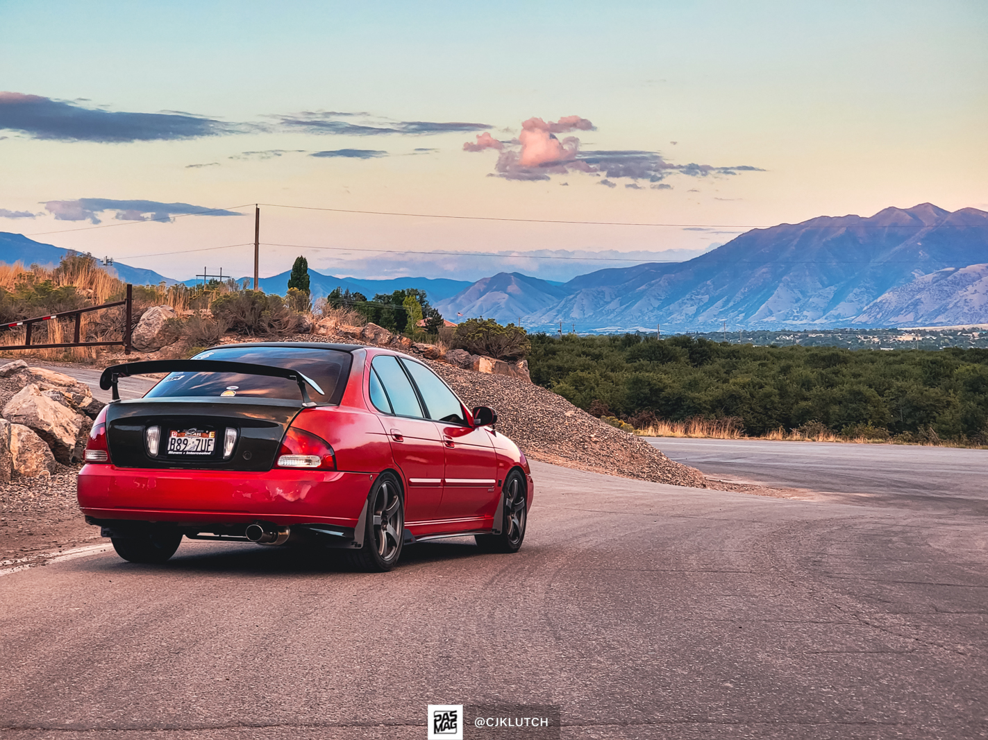 27 Caleb Warren 2002 Nissan Sentra SE R Spec V Honorable Mention PASMAG Tuning 365 Formula DRIFT Salt Lake City 2022 watermarked