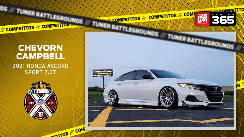 Chevorn Campbell Top Modifications to his 2021 Honda Accord Sport 2.0T ...