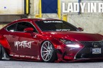 Lady in Red: Basit Mirza's 2015 Lexus RC350 F-Sport