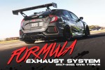 Hybrid Racing Formula Exhaust for 2017-2021 Honda Civic Type R