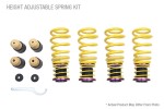 KW Suspensions Height Adjustable Springs Kit for Porsche 911 Carrera (992) and 911 Turbo (991.2)