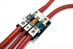 KnuKonceptz Bassik High Current 3-Way 0-Gauge Fuse Distribution Block KnuKonceptz Bassik High Current 3-Way 0-Gauge Fuse Distribution Block