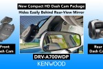 CES 2020: KENWOOD Debuts a Compact, Screenless HD Dual Dash Cam System 